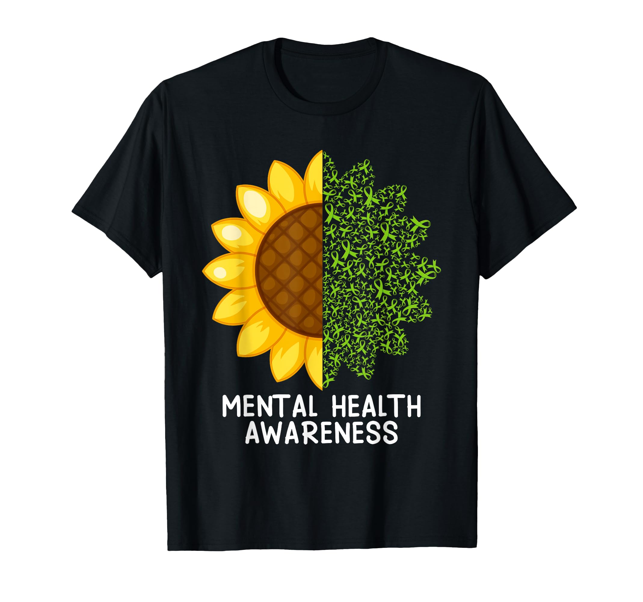 Mental Health Matters Awareness Mental T-Shirt - Graphic Print Unisex - T-Shirt, Sweatshirt, Hoodie