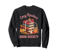 Cozy Readers Book Society Fall Sweatshirt - Novelty Apparel Men Women - T-Shirt, Sweatshirt, Hoodie