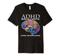 Adhd Brain Like Race Car Control Like T-Shirt - Unique Graphic Men Women - T-Shirt, Sweatshirt, Hoodie