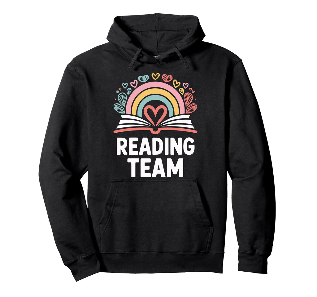 Book Reading Reader Bibliophile Librarian Hoodie - Minimalist Print Unisex - T-Shirt, Sweatshirt, Hoodie
