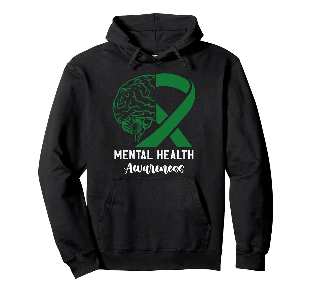 Mental Health Awareness Hoodie - Custom Art Print for Adults - T-Shirt, Sweatshirt, Hoodie