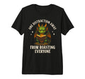 Reading Funny Book Dragon Tri Blend T-Shirt - Custom Art Print for Adults - T-Shirt, Sweatshirt, Hoodie