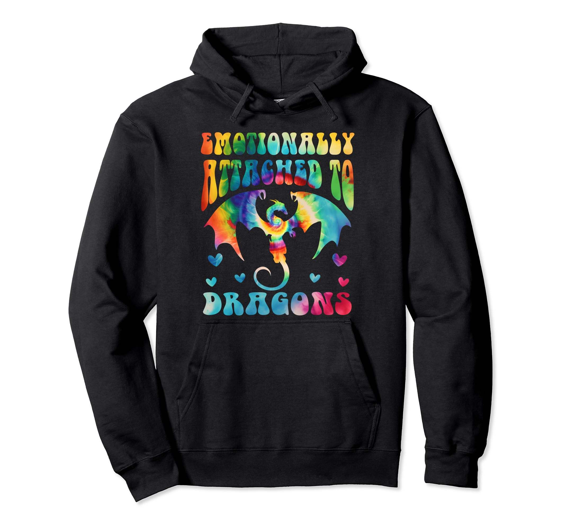 Emotionally Attached To Dragons Books Hoodie - Minimalist Print Men Women - T-Shirt, Sweatshirt, Hoodie