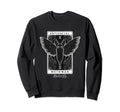 Antisocial Butterfly Fairy Grunge Sweatshirt - Minimalist Print for Adults - T-Shirt, Sweatshirt, Hoodie