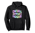 Emotional Support Funny Pastel Goth Hoodie - Aesthetic Graphic Men Women - T-Shirt, Sweatshirt, Hoodie