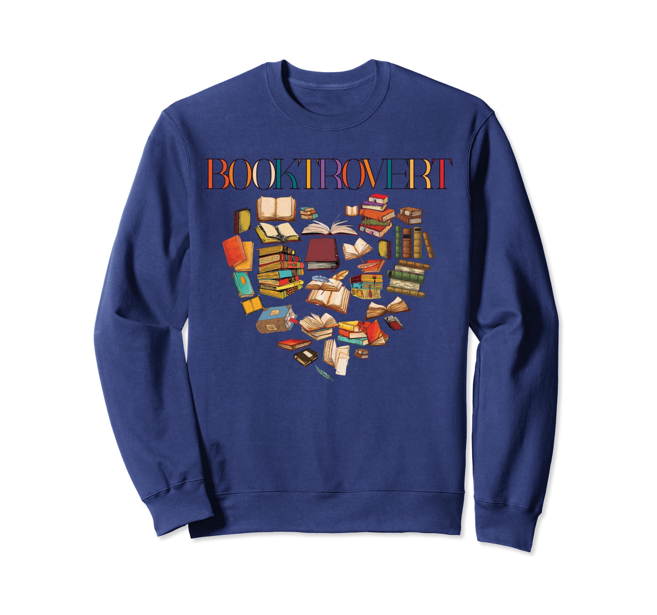Booktrovert Books Lover Bookish Sweatshirt - Minimalist Print Unisex - T-Shirt, Sweatshirt, Hoodie