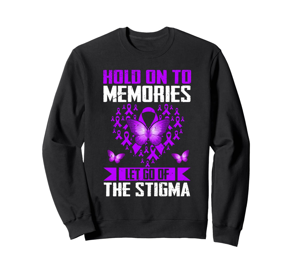 Alzheimers Awareness Memories End Sweatshirt - Unique Graphic for Adults - T-Shirt, Sweatshirt, Hoodie