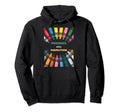 Progress Over Perfection Teacher Hoodie - Custom Art Print Men Women - T-Shirt, Sweatshirt, Hoodie
