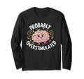 Anxiety Introvert Mental Health Hoodie - Unique Graphic Unisex - T-Shirt, Sweatshirt, Hoodie