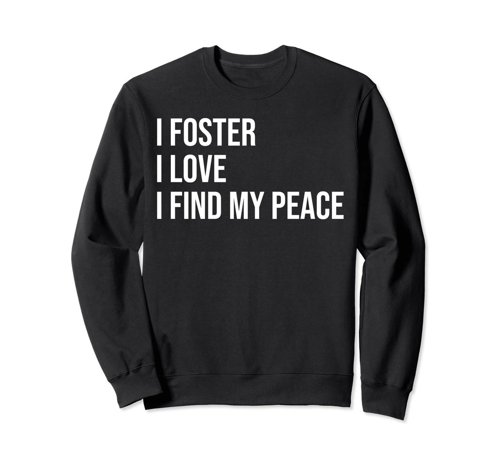 Animal Fosterer Meme Self Care Sweatshirt - Minimalist Print for Adults - T-Shirt, Sweatshirt, Hoodie