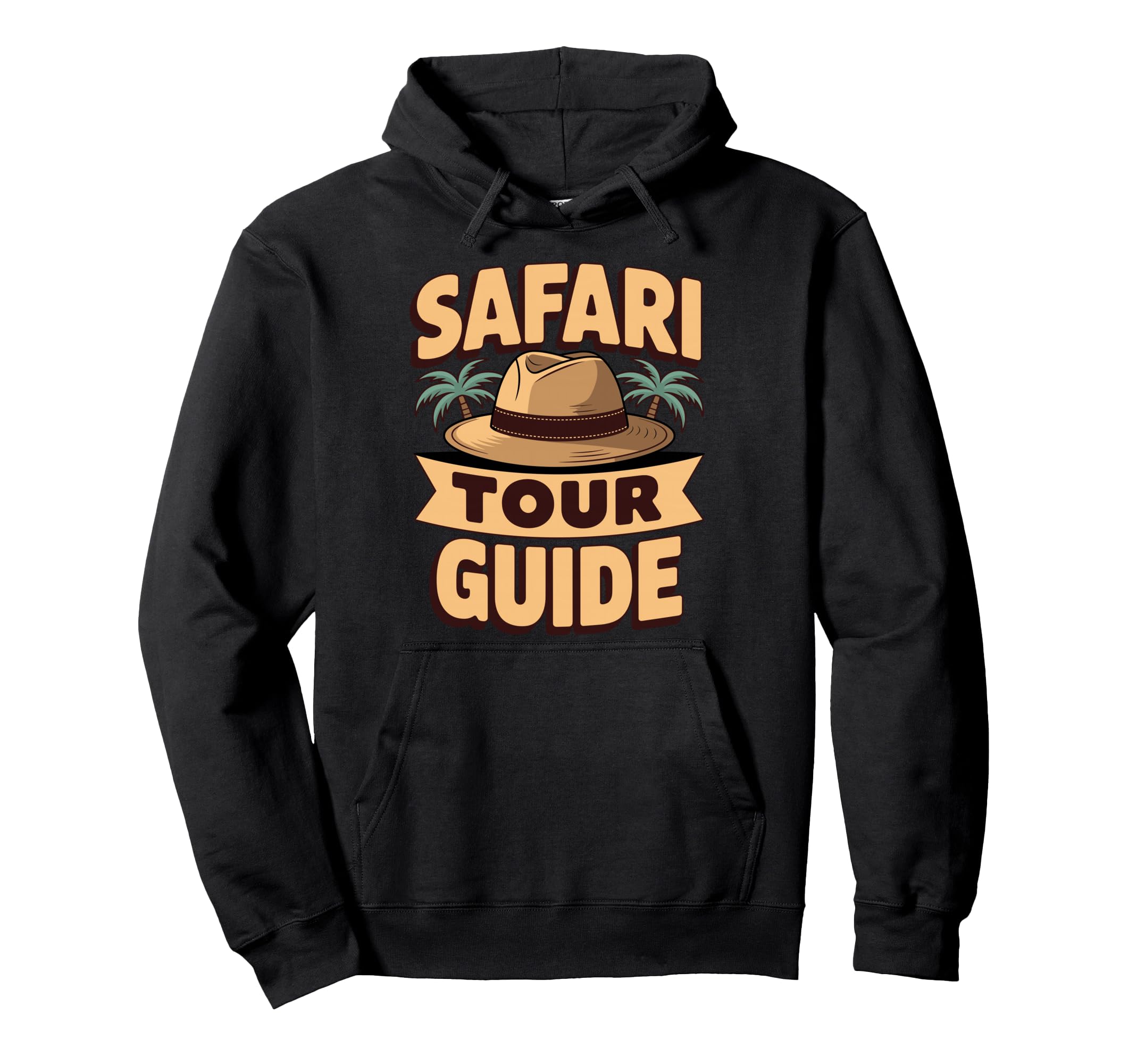 Safari Tour Guide Zookeeper Safari Hoodie - Trendy Graphic Unisex - T-Shirt, Sweatshirt, Hoodie