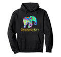 Choose Joy Elephant Mandala Inspirational Hoodie - Graphic Print Unisex - T-Shirt, Sweatshirt, Hoodie