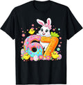Cute Rabbit Bunny Floral Easter Women Girl Shirts Unisex T-shirt, Sweatshirt, Hoodie, Long Sleeve Tee - T-Shirt, Sweatshirt, Hoodie