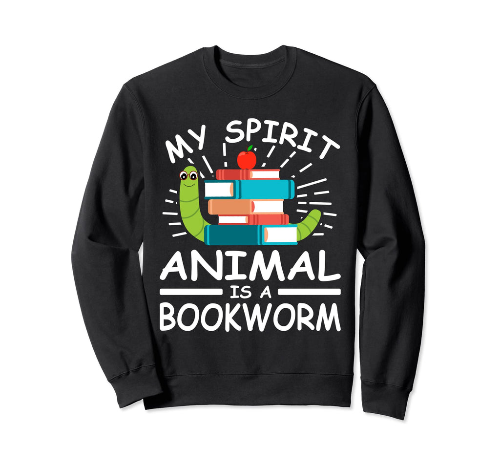 Book Reading Bookworm Library Sweatshirt - Fun Novelty Design Men Women - T-Shirt, Sweatshirt, Hoodie