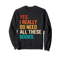 Reading Geek Book Worm Bookworm Sweatshirt - Custom Art Print Men Women - T-Shirt, Sweatshirt, Hoodie