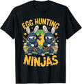 Easter Egg Hunting Ninja Bunny Novelty Merch Unisex T-shirt, Sweatshirt, Hoodie, Long Sleeve Tee - T-Shirt, Sweatshirt, Hoodie