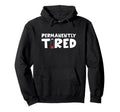 Funny Low Battery Level Illustrate Hoodie - Custom Art Print Men Women - T-Shirt, Sweatshirt, Hoodie