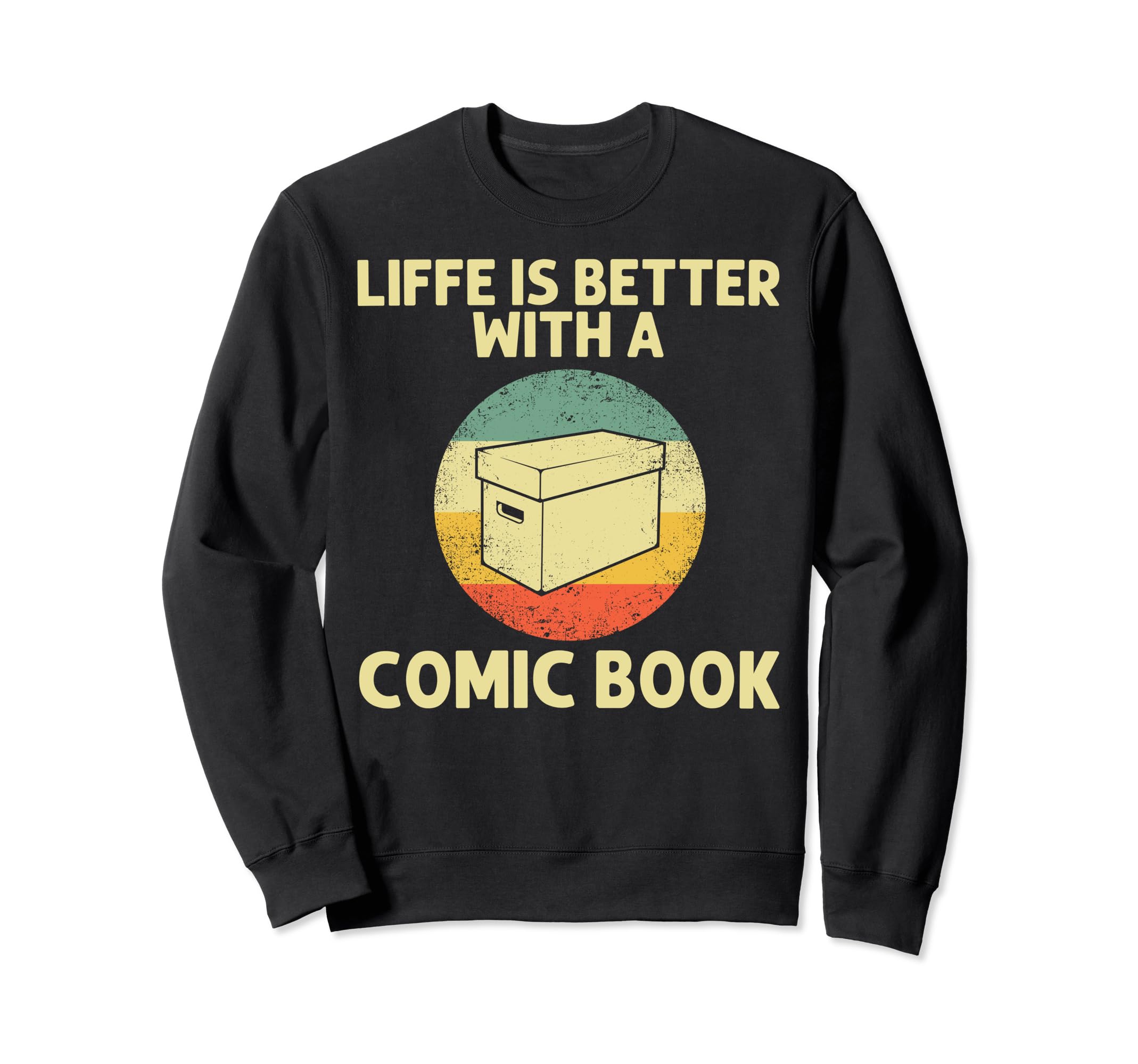 Comic Book Comic Book Lovers Sweatshirt - Casual Everyday Wear for Adults - T-Shirt, Sweatshirt, Hoodie