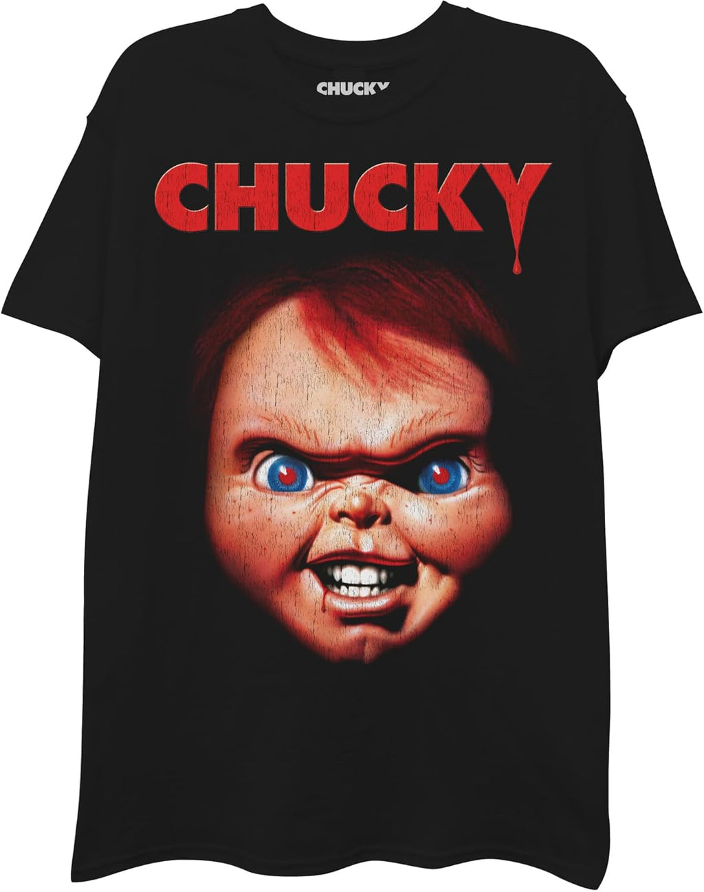 Chucky Men's Chucky Child's Play Big Face Logo Men's Short Sleeve T-Shirt Unisex T-shirt, Sweatshirt, Hoodie, Long Sleeve Tee - T-Shirt, Sweatshirt, Hoodie