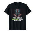 Zombie Meditation Spooky Dark Mindfulness T-Shirt - Custom Art Print Unisex - T-Shirt, Sweatshirt, Hoodie