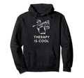Therapy Is Golf Funny Dad Hoodie - Aesthetic Graphic Men Women - T-Shirt, Sweatshirt, Hoodie