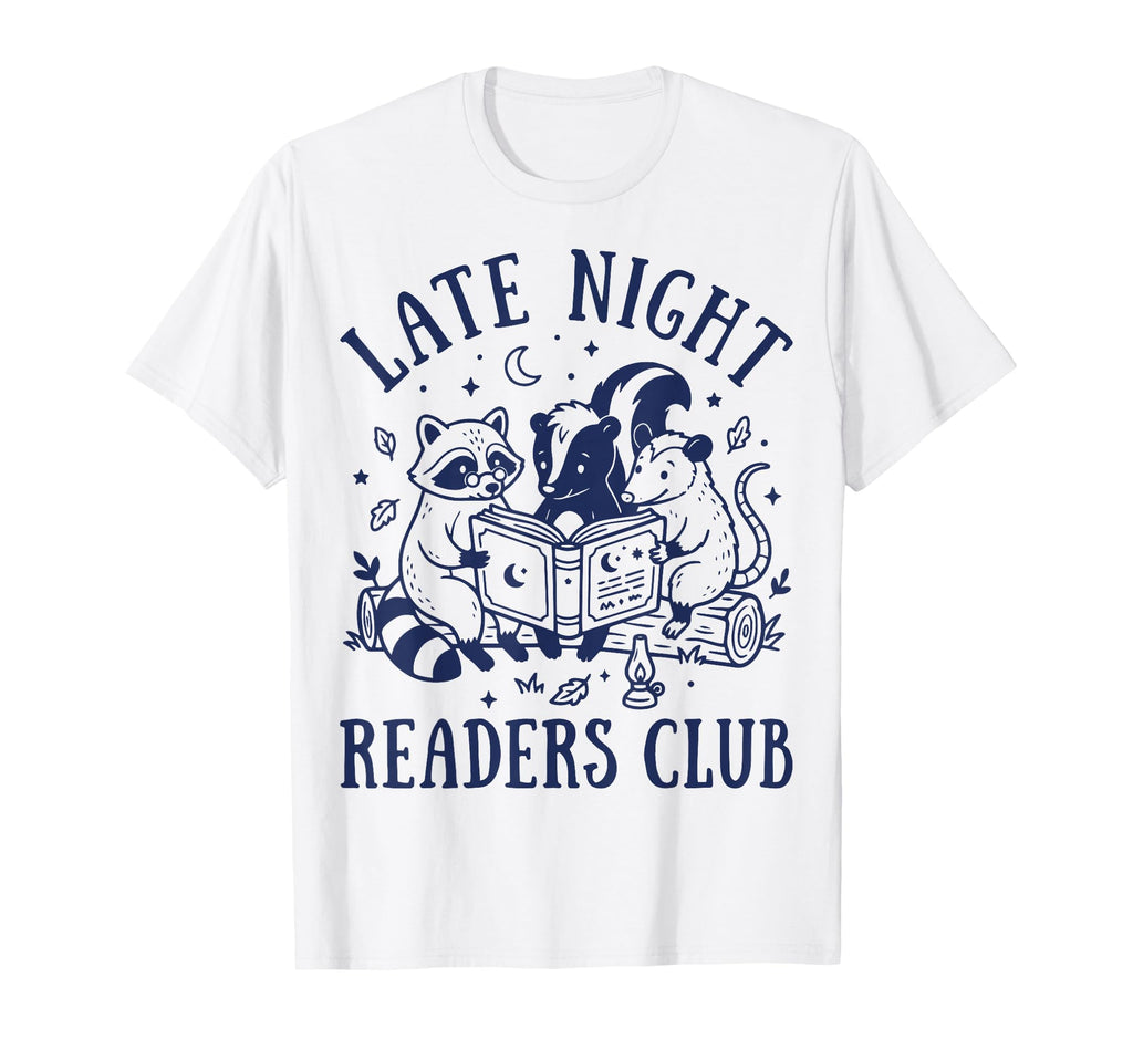 Night Reader Reading Bookworm Sweatshirt - Casual Everyday Wear Unisex - T-Shirt, Sweatshirt, Hoodie