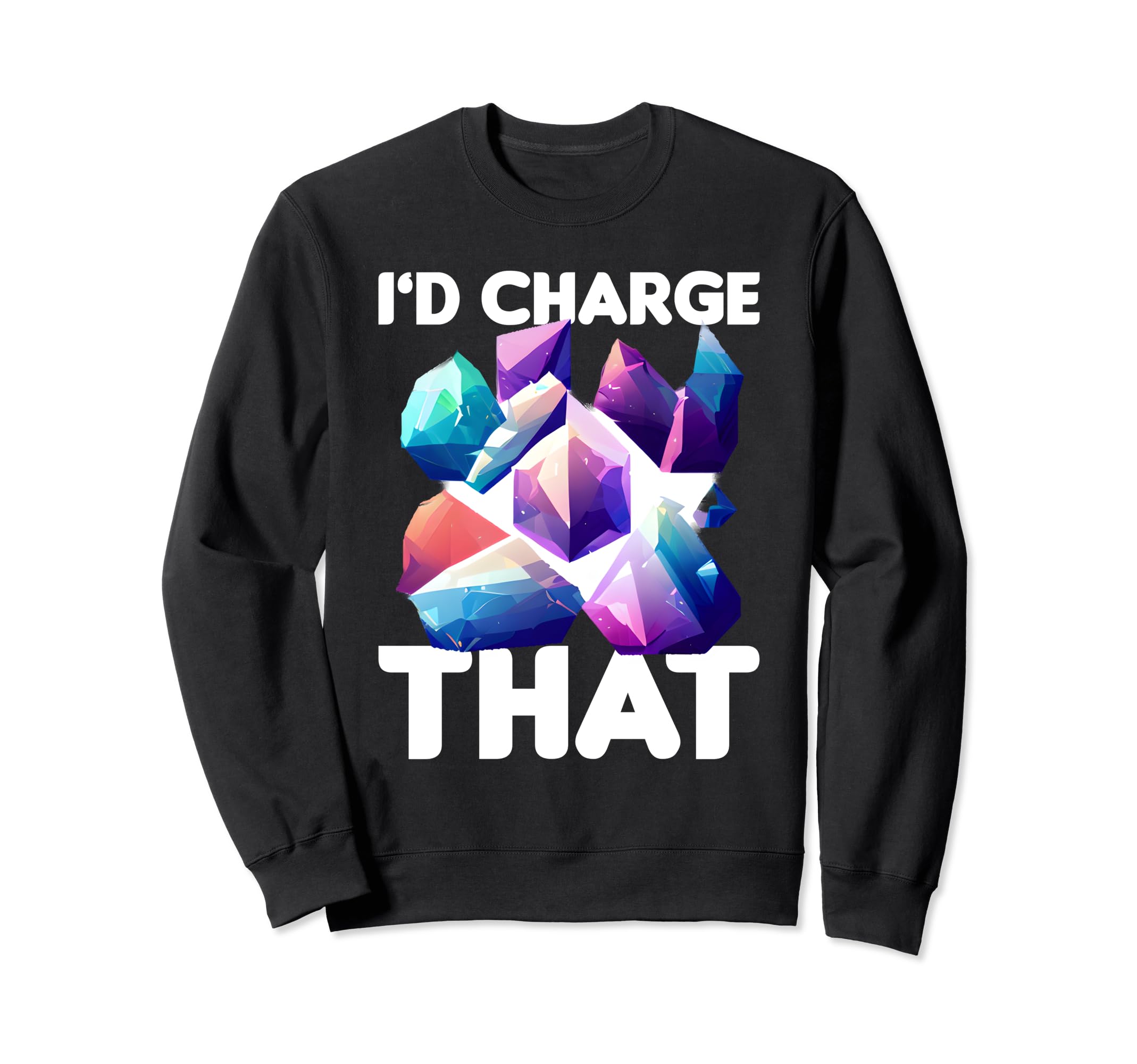 Sage Crystal Reiki Crystal Healing Sweatshirt - Custom Art Print Unisex - T-Shirt, Sweatshirt, Hoodie