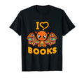 I Love Books Book Reading Dragon T-Shirt - Trendy Graphic for Adults - T-Shirt, Sweatshirt, Hoodie