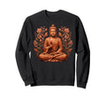 Buddha Yoga Lotus Pose Mandala Sweatshirt - Streetwear Style Unisex - T-Shirt, Sweatshirt, Hoodie