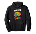 Neuro Sparkly Brain Adhd Autism Hoodie - Custom Art Print Unisex - T-Shirt, Sweatshirt, Hoodie