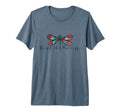 Trust Process Dragonfly Tri Blend T-Shirt - Trendy Graphic Unisex - T-Shirt, Sweatshirt, Hoodie