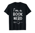 Im Book Nerd Book Lovers Bookworm Gift T-Shirt - Aesthetic Graphic Unisex - T-Shirt, Sweatshirt, Hoodie