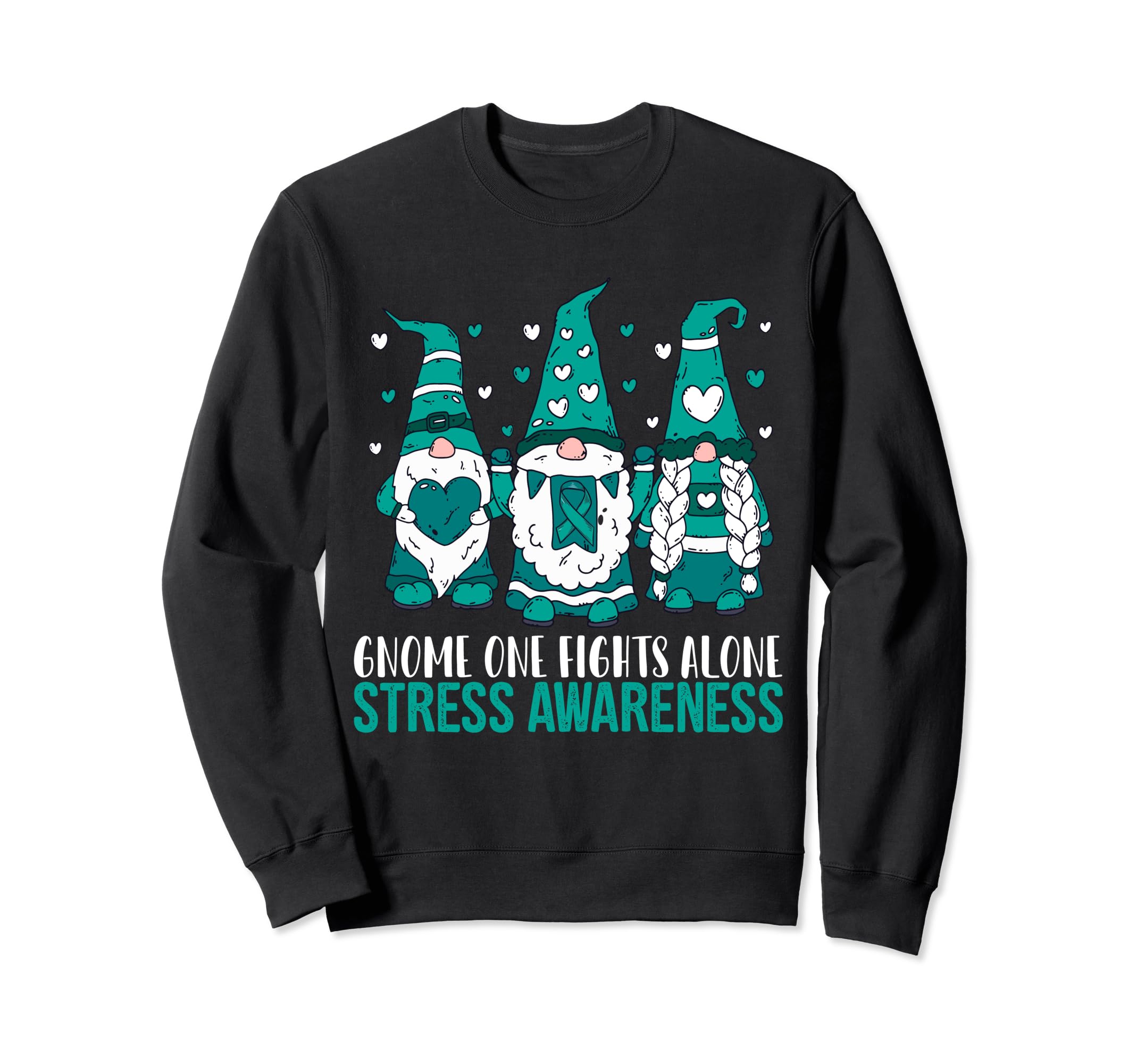 Stress And Anxiety November Sweatshirt - Casual Everyday Wear Men Women - T-Shirt, Sweatshirt, Hoodie