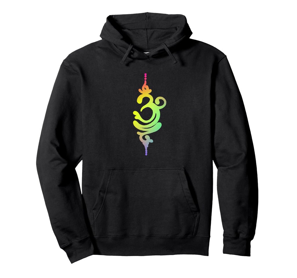 Breathe Symbol Meditation Yoga Chakra Hoodie - Custom Art Print Men Women - T-Shirt, Sweatshirt, Hoodie