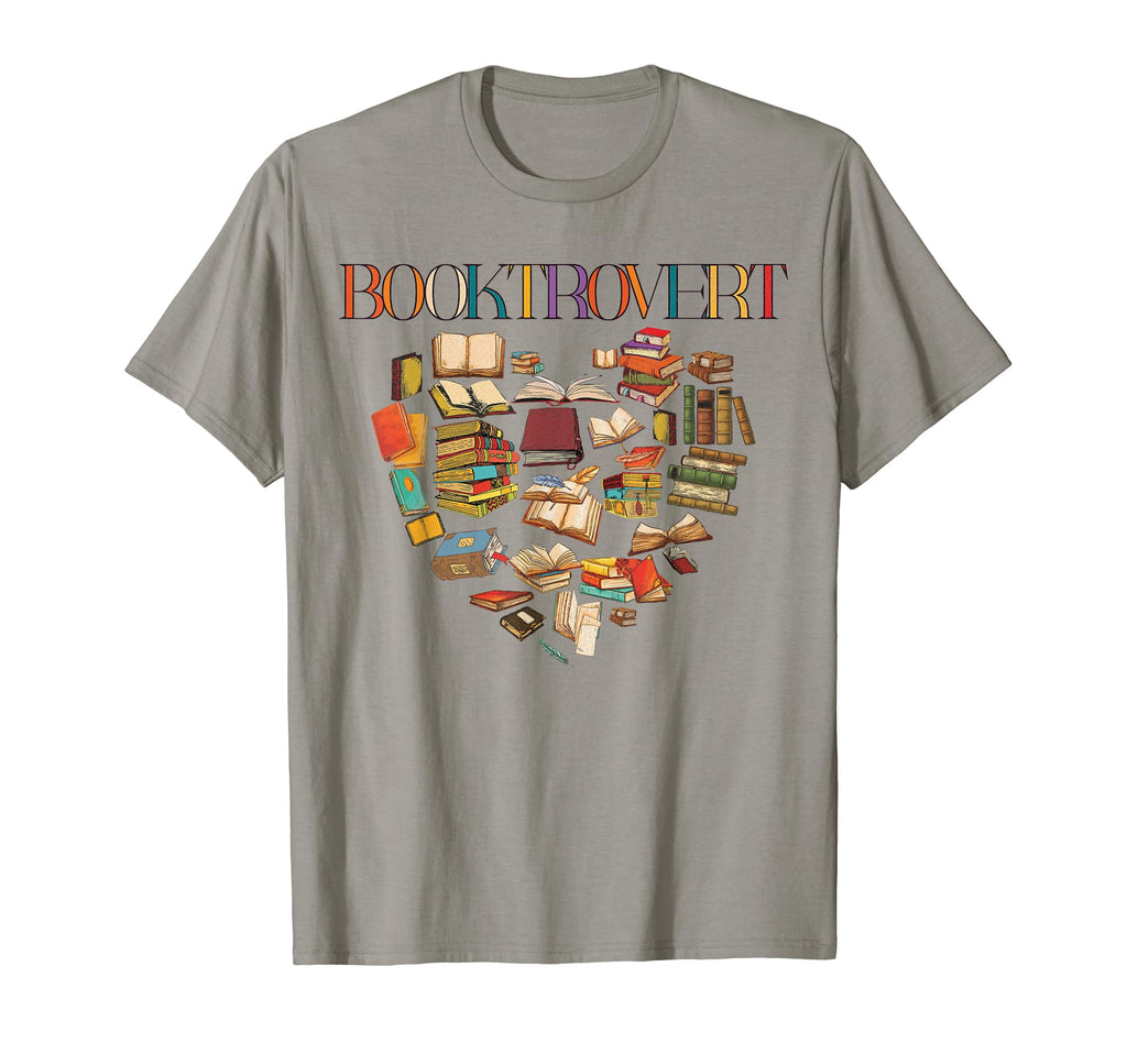 Booktrovert Books Lover Bookish T-Shirt - Minimalist Print Men Women - T-Shirt, Sweatshirt, Hoodie