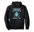 Spiritual Crystal Stones Healing Hoodie - Unique Graphic Unisex - T-Shirt, Sweatshirt, Hoodie