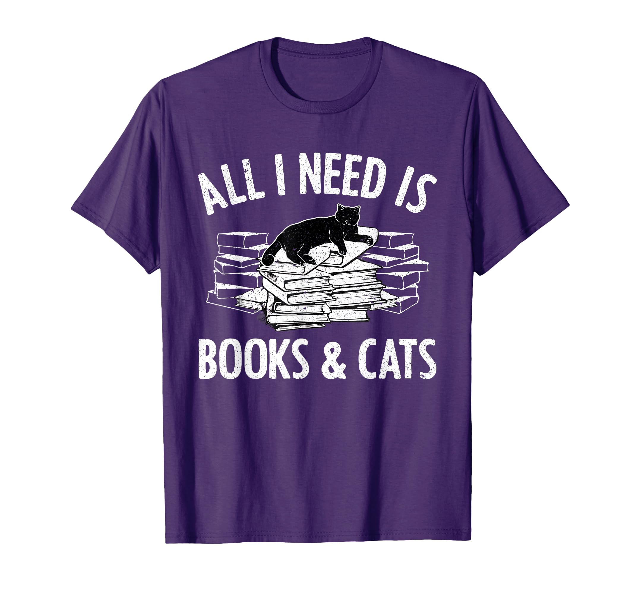 Cat Book Novel Book Lovers Reading T-Shirt - Fun Novelty Design Men Women - T-Shirt, Sweatshirt, Hoodie
