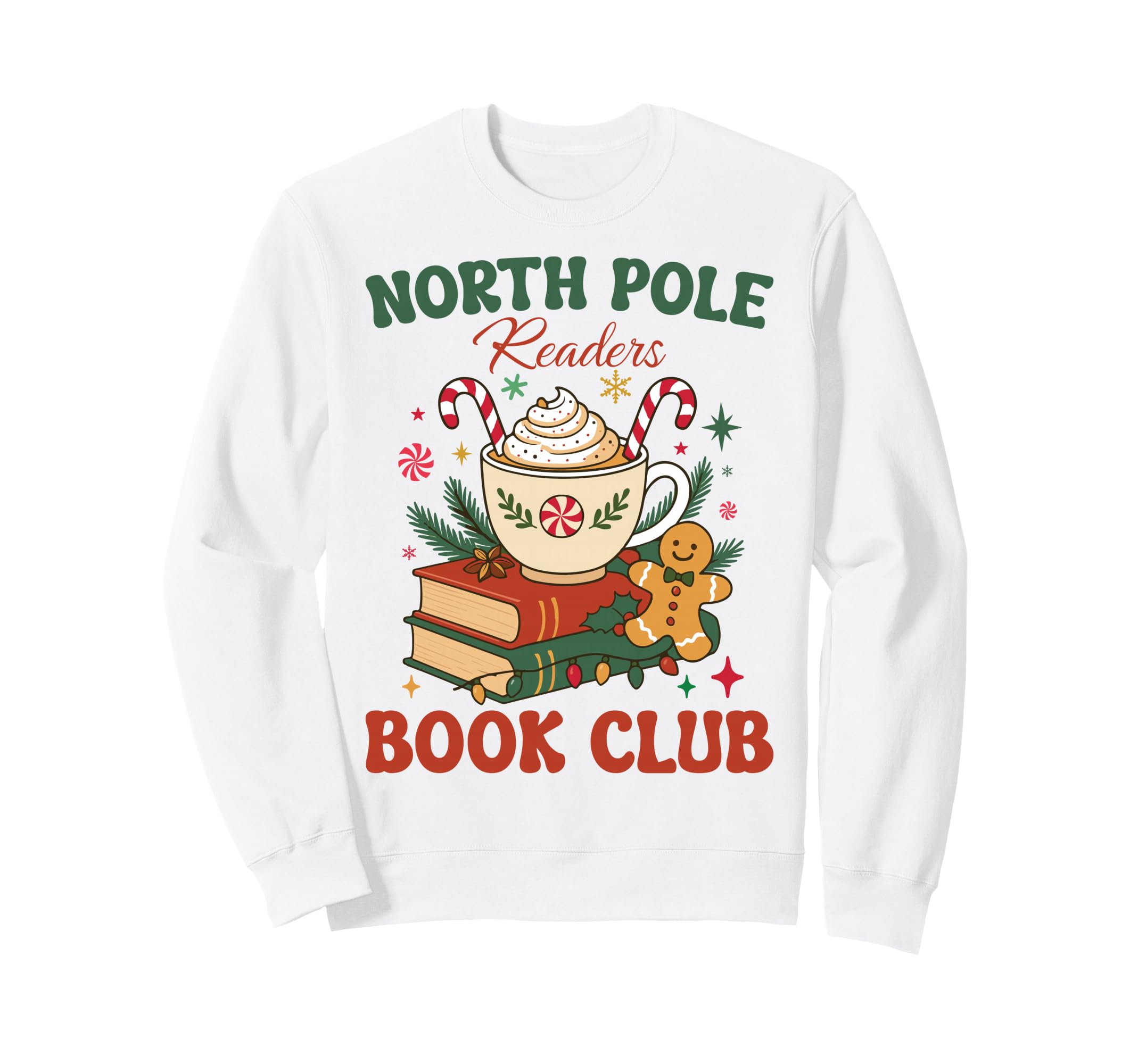 North Readers Pole Club Bookish Sweatshirt - Custom Art Print Men Women - T-Shirt, Sweatshirt, Hoodie