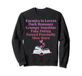 Bibliophile Romance Book Genre Sweatshirt - Fun Novelty Design Unisex - T-Shirt, Sweatshirt, Hoodie