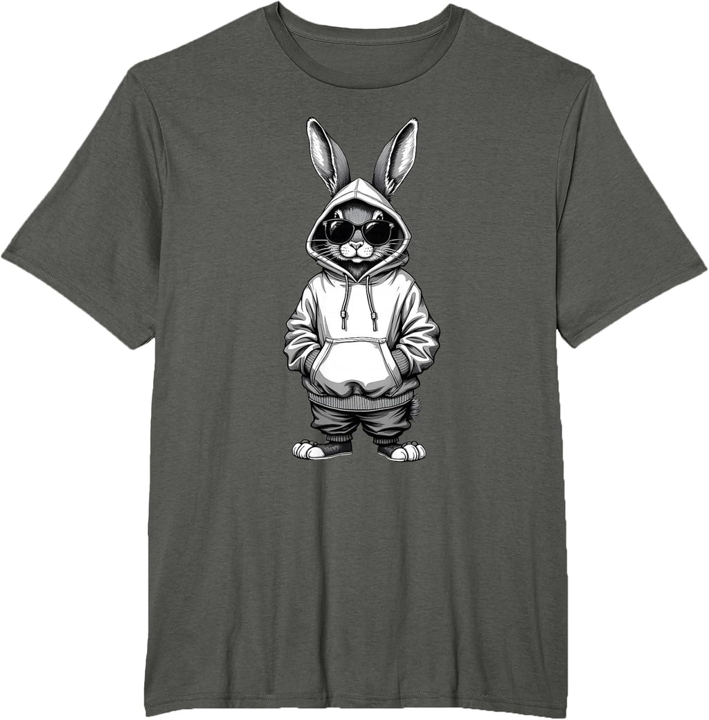rabbit easter bunny shirts for teen boys kids girl Unisex T-shirt, Sweatshirt, Hoodie, Long Sleeve Tee - T-Shirt, Sweatshirt, Hoodie