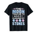 Crystal Healing Moon Cleanse Stones T-Shirt - Trendy Graphic Men Women - T-Shirt, Sweatshirt, Hoodie