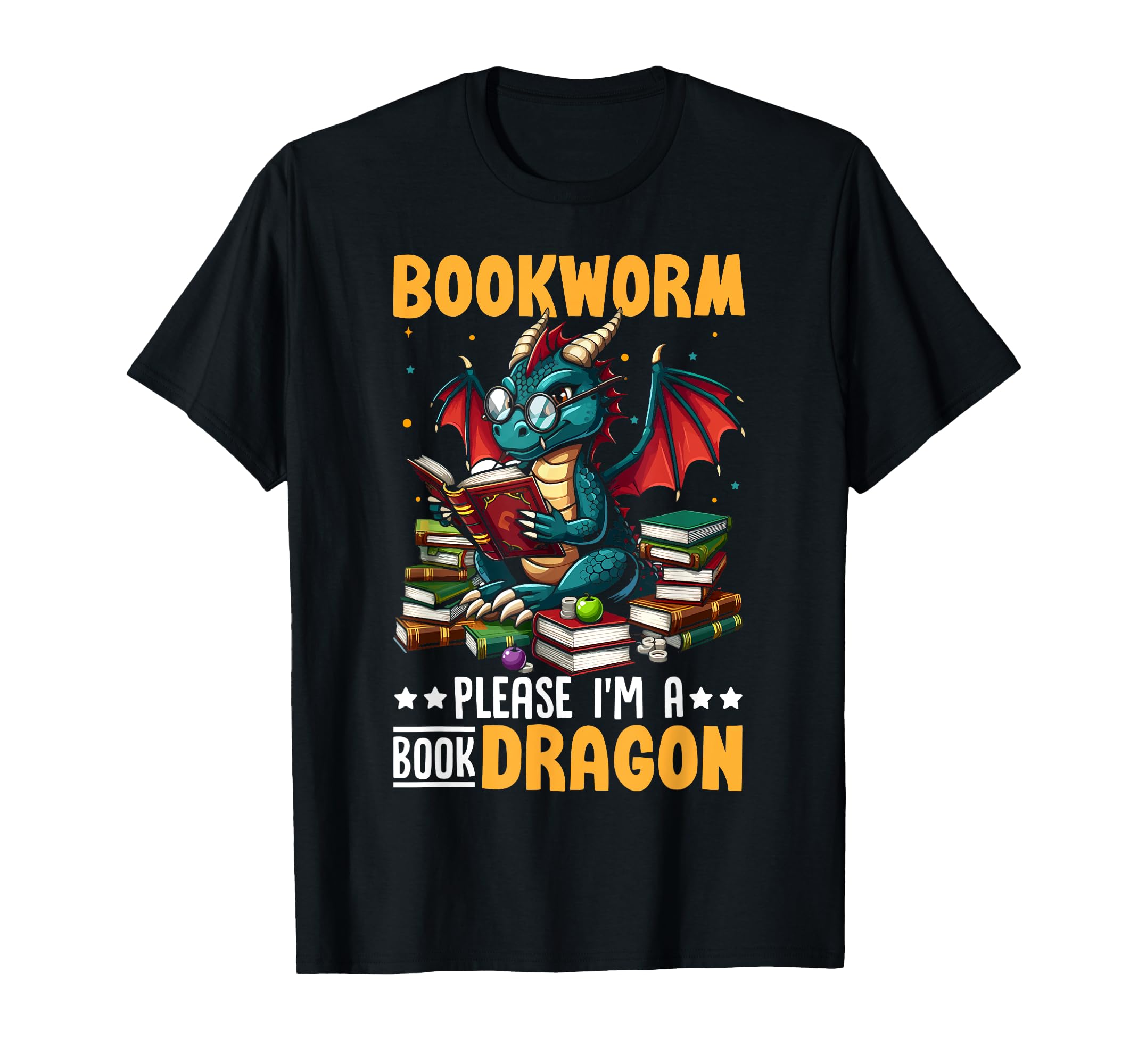 Bookworm Please Im Book Dragon T-Shirt - Streetwear Style Men Women - T-Shirt, Sweatshirt, Hoodie