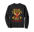 Im Book Dragon Not Worm Funny Sweatshirt - Aesthetic Graphic for Adults - T-Shirt, Sweatshirt, Hoodie