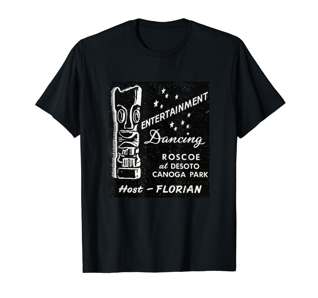 Tiki Matchbook Art Roscoe Supper Club T-Shirt - Streetwear Style Unisex - T-Shirt, Sweatshirt, Hoodie