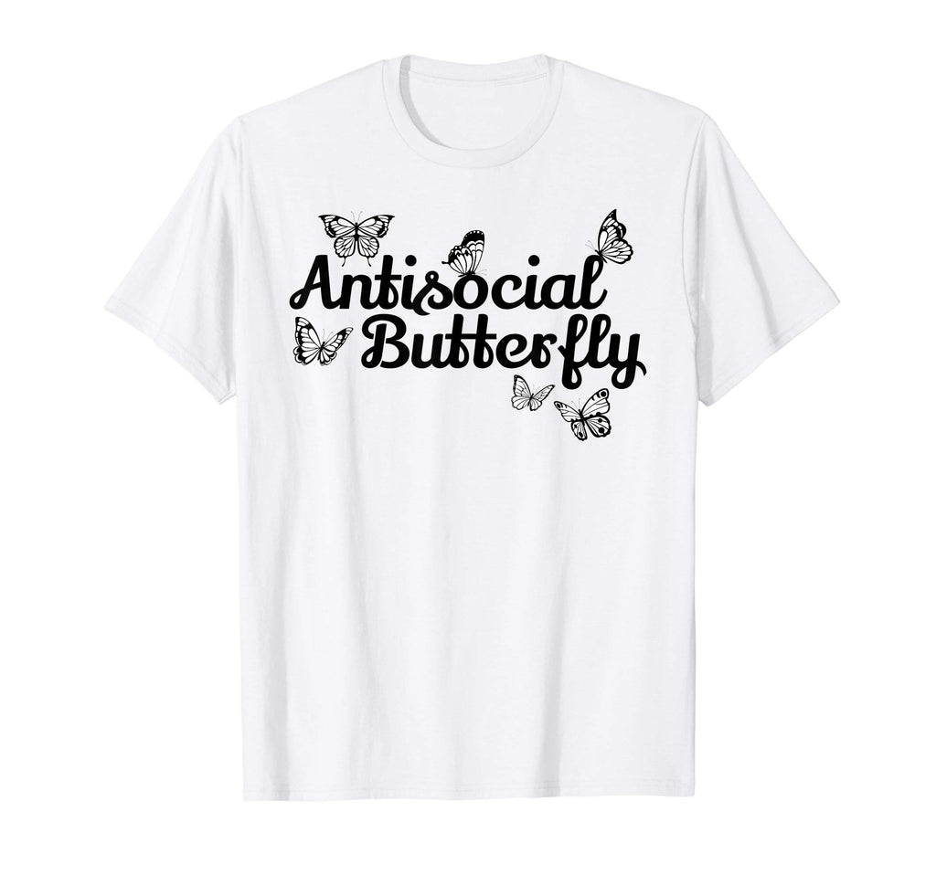Antisocial Butterfly Introverts Unite Co T-Shirt - Aesthetic Graphic Unisex - T-Shirt, Sweatshirt, Hoodie