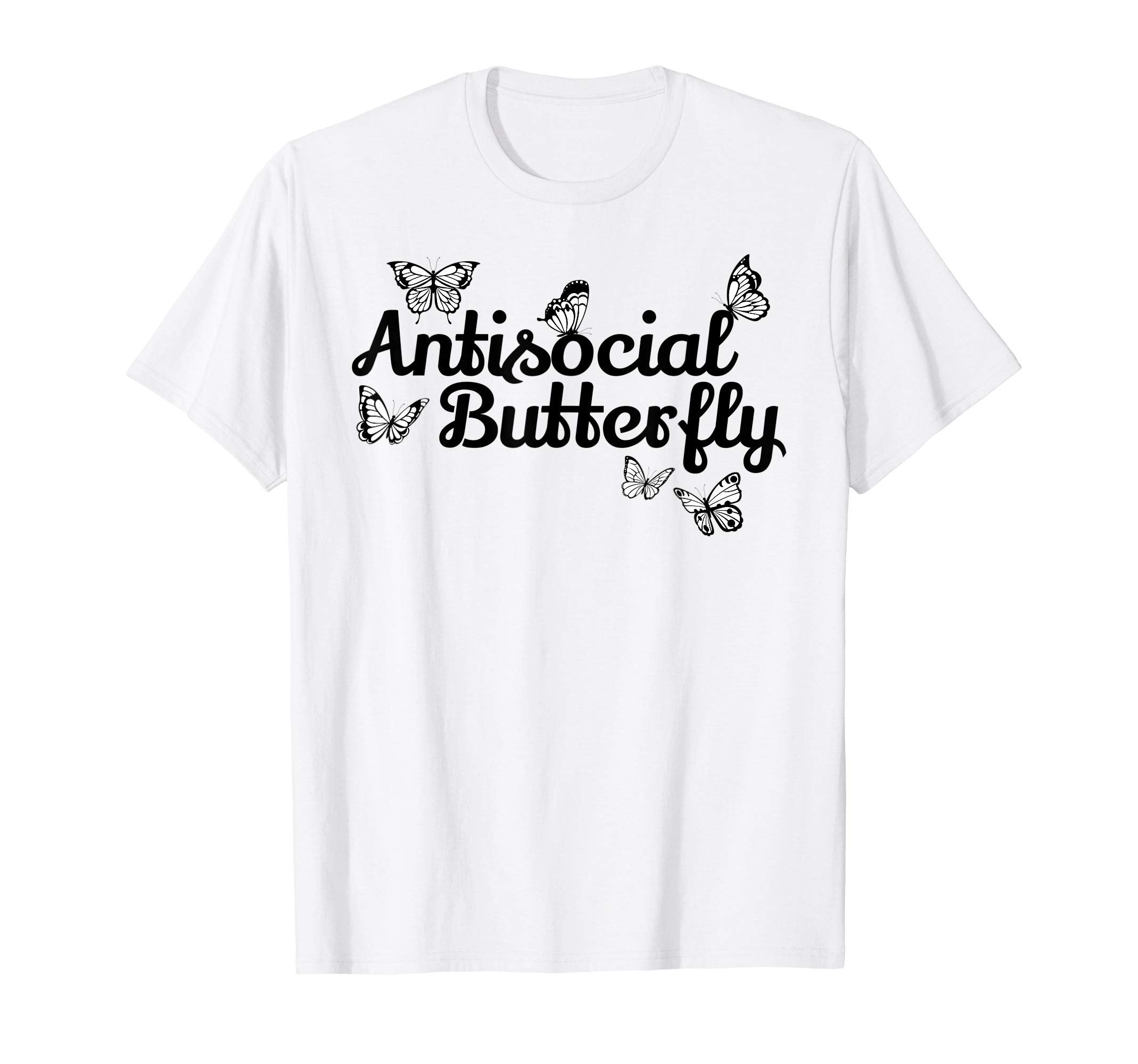 Antisocial Butterfly Introverts Unite Co T-Shirt - Aesthetic Graphic Unisex - T-Shirt, Sweatshirt, Hoodie