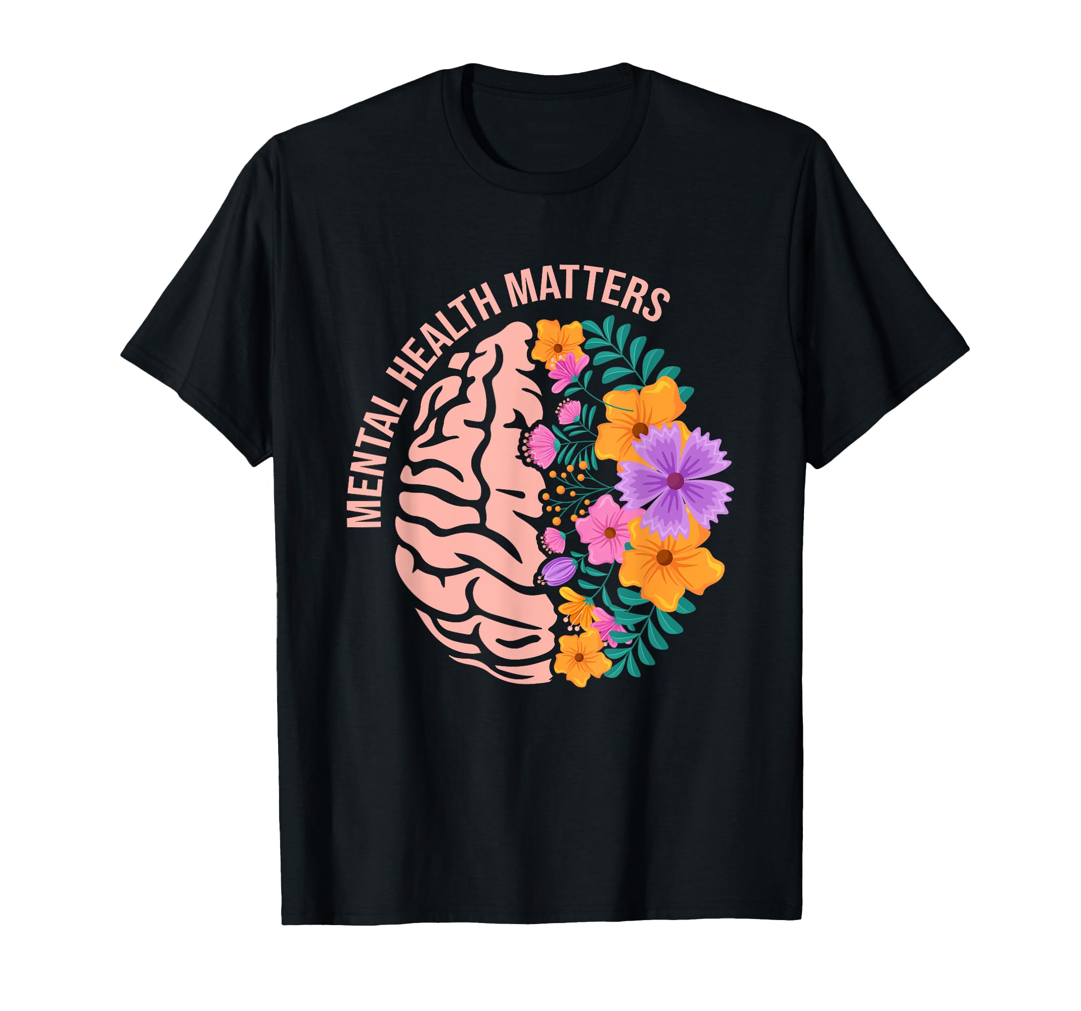 Mental Health Matters Gift Awareness T-Shirt - Trendy Graphic for Adults - T-Shirt, Sweatshirt, Hoodie