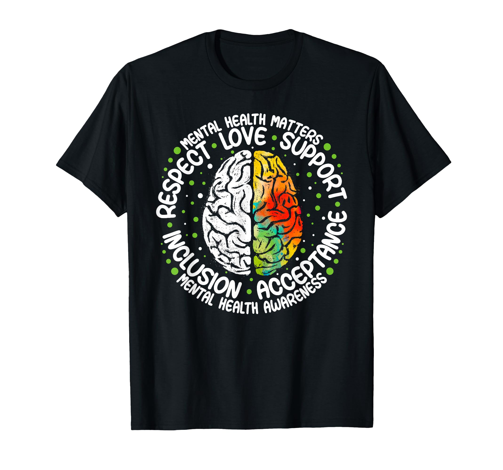 Mental Health Matters Fight Stigma T-Shirt - Novelty Apparel Men Women - T-Shirt, Sweatshirt, Hoodie