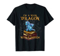 Im Book Dragon Bookworm Gifts T-Shirt - Minimalist Print for Adults - T-Shirt, Sweatshirt, Hoodie