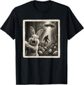 Easter Bunny Bigfoot Selfie UFO Alien Apparel Unisex T-shirt, Sweatshirt, Hoodie, Long Sleeve Tee - T-Shirt, Sweatshirt, Hoodie